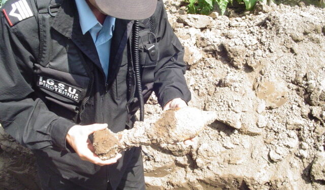 Bombă descoperită la Voroneţ