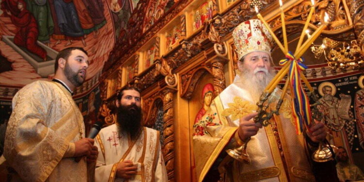 Slujbă la Biserica „Sf. Mina”