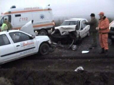 Accident cu rănit la Vereşti