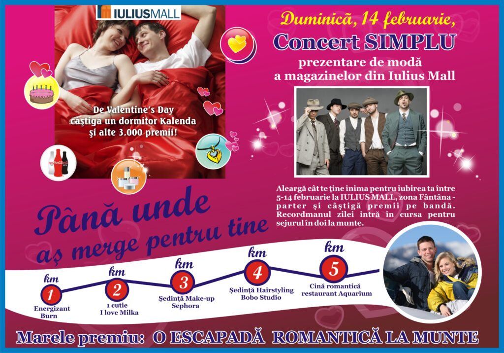 Maratonul dragostei la Iulius Mall