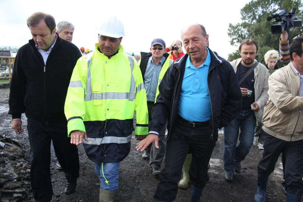 Traian Băsescu a fost pentru a cincea oară la Dorneşti