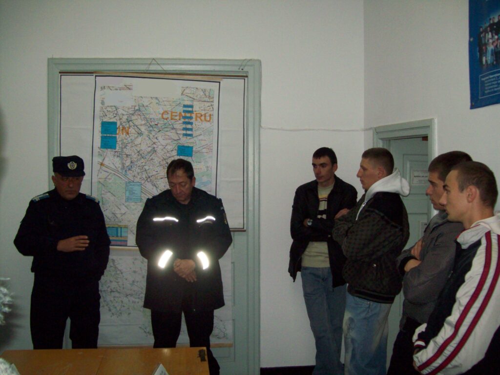 Elevii jandarmi de la Fălticeni au fost în documentare la Iaşi