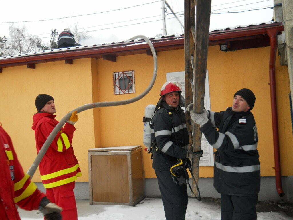 Incendiu la sediul AJF Suceava