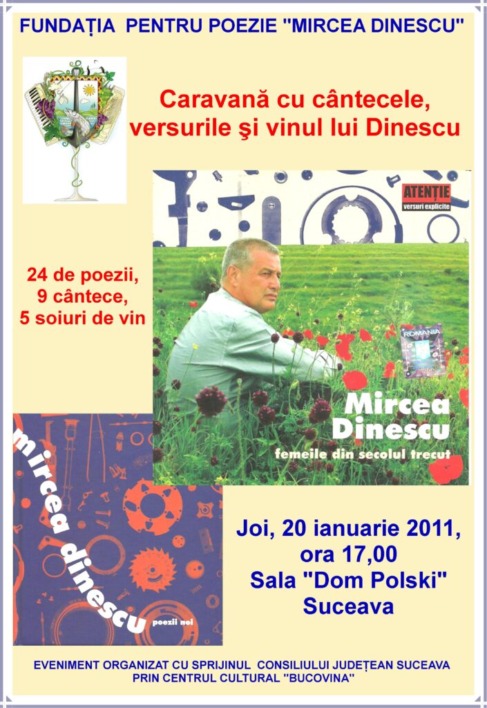 Mircea Dinescu, la Suceava