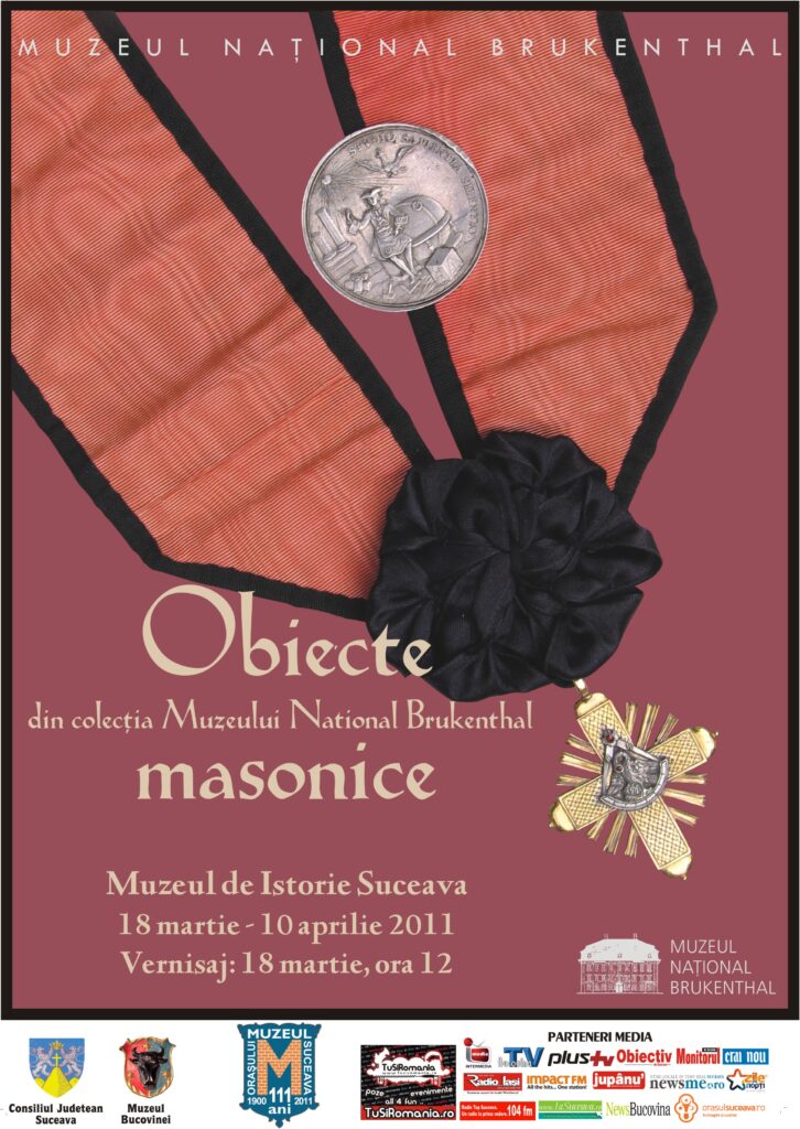 Expoziţie cu piese care au aparţinut masonilor