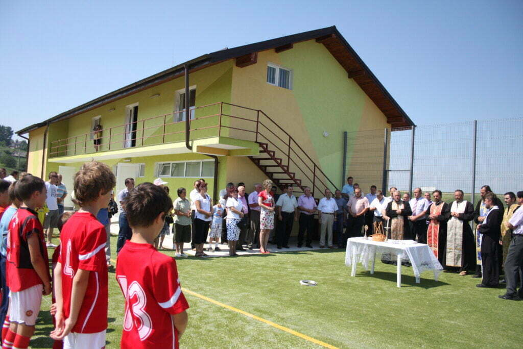 Bază sportivă, inaugurată la Şcheia