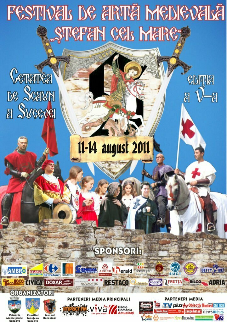 Festivalul de Artă Medievală începe pe 11 august