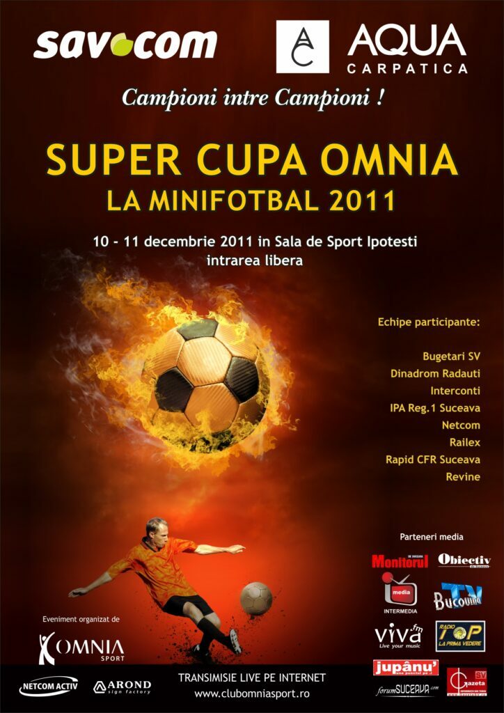 Super Cupa Omnia la Mini Fotbal – editia 2011