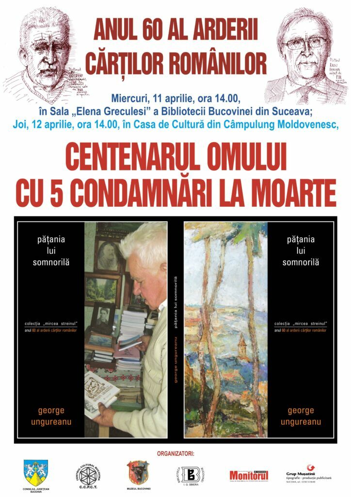 La împlinirea vîrstei de 100 de ani, George Ungureanu lansează un poem compus în închisoare