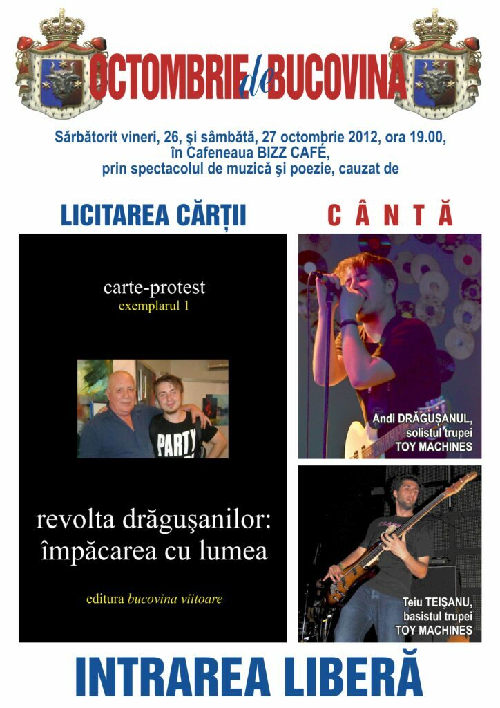 Spectacol de muzică şi poezie la BIZZ CAFE