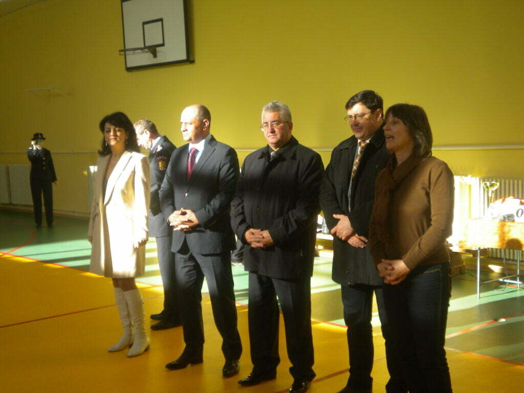 Sala de sport a Colegiului de Industrie Alimentară, renovată