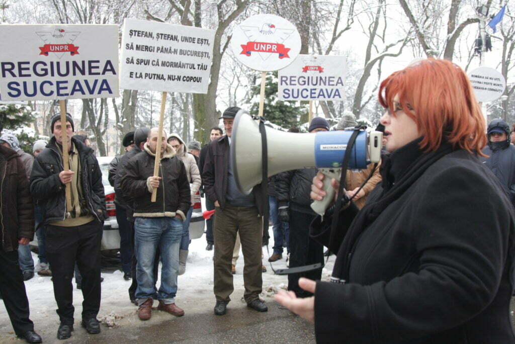 Miting pentru ca Suceava să fie capitală de regiune