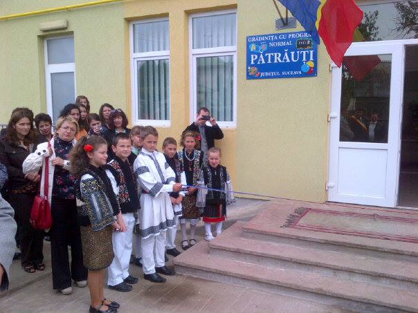 Grădiniţă inaugurată la Pătrăuţi