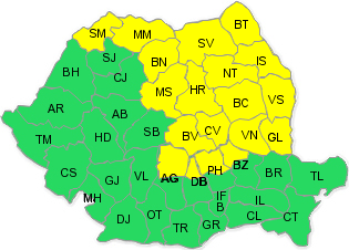 Cod galben de vreme rea