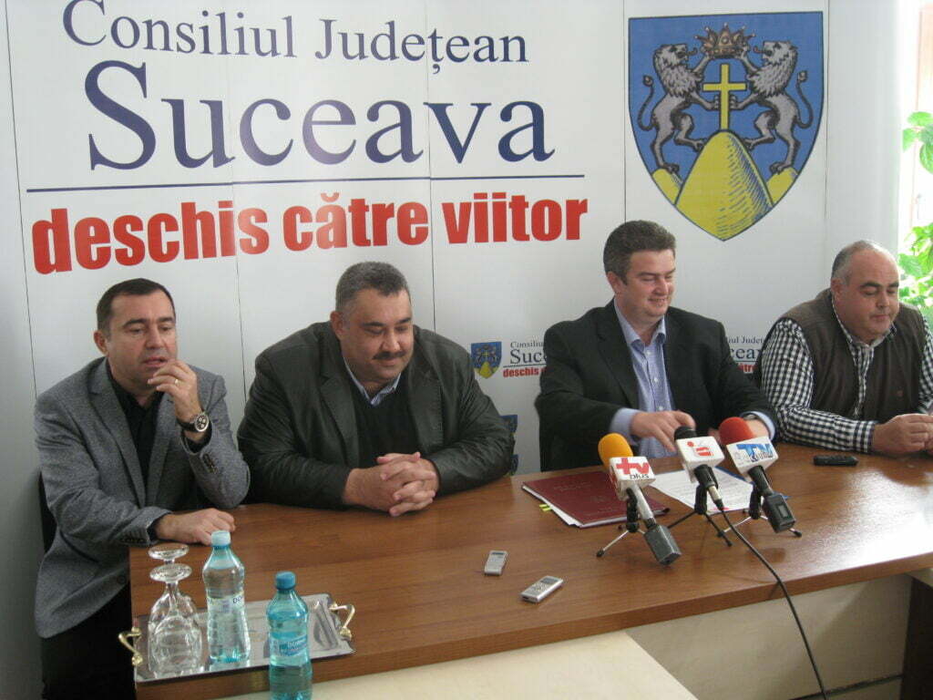 Contractul pentru întreţinerea drumurilor judeţene, semnat