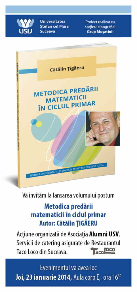 Lansare postum la universitatea suceveană