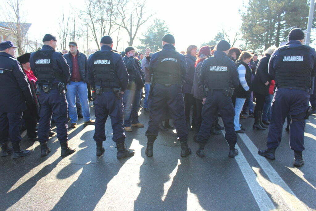 Protest în vama de la Siret