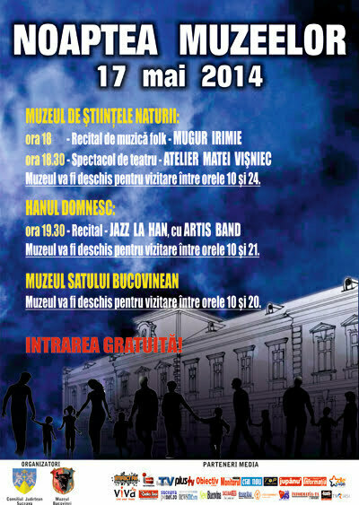 Pe 17 mai, intrare gratuită la muzee
