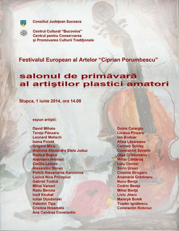 Salonul de Primăvară al Artiştilor Plastici Amatori, la Stupca şi la Suceava