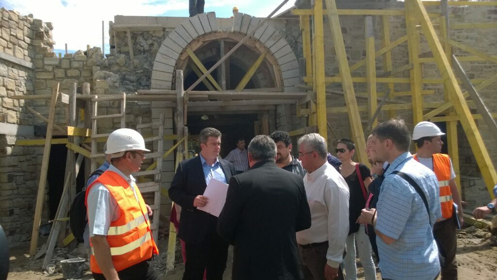 Cetatea de Scaun, restaurată în proporţie de 75%