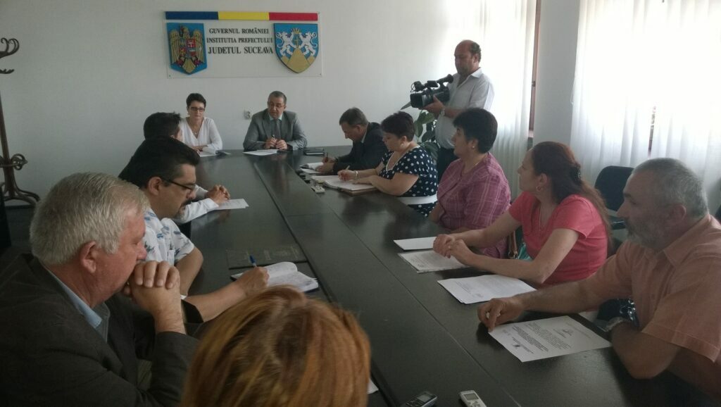 Reprezentantul Fiscului, scos din şedinţă de prefectul Sinescu