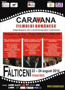 Afis Caravana Filmului Romanesc 2014