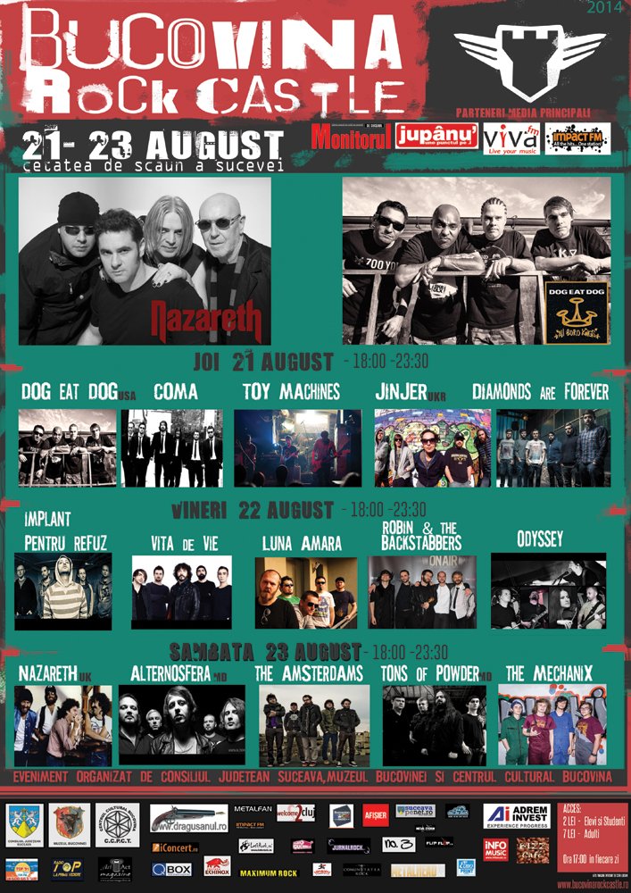 Bucovina Rock Castle, 21-23 august