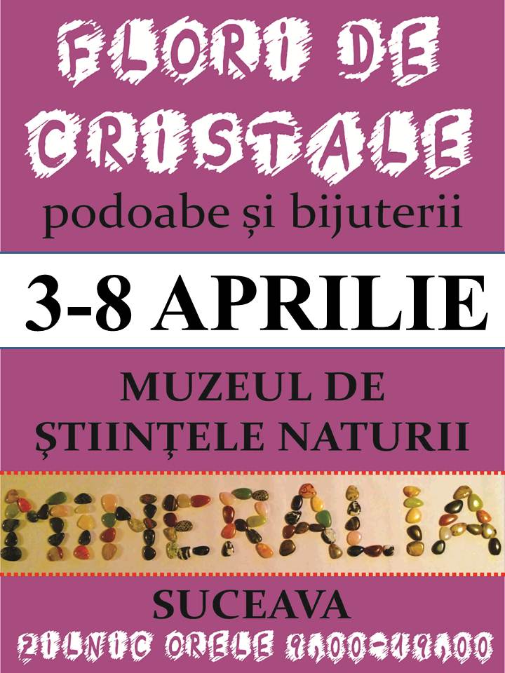 Expoziţie cu vînzare „Flori de cristale”