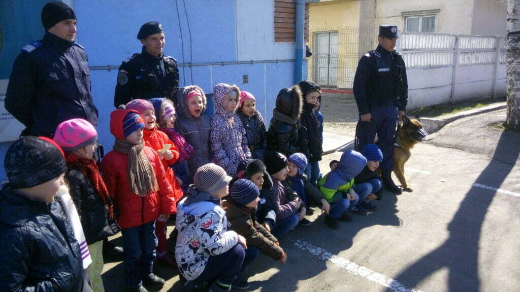 În vizită la Jandarmerie