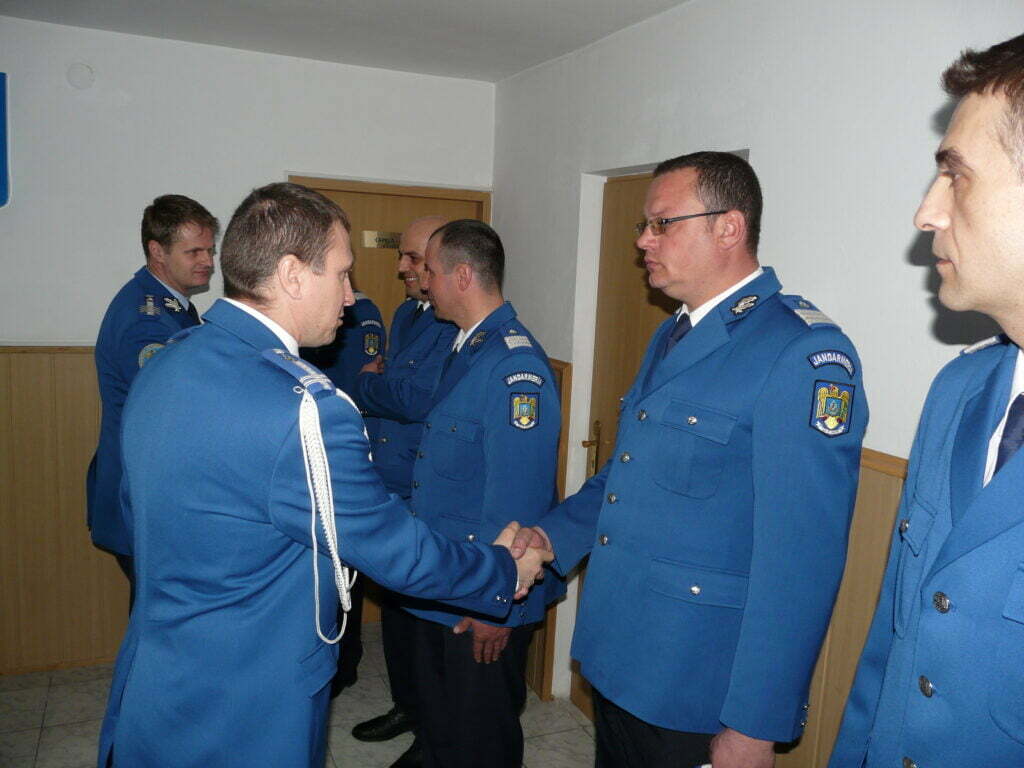 Înaintaţi în grad de Ziua Jandarmeriei