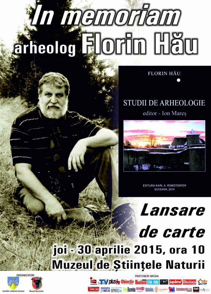 Lansare de carte în memoriam „Florin Hău-Studii de arheologie”