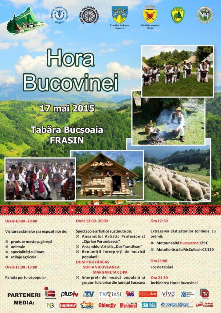 „Hora Bucovinei”, pe 17 mai