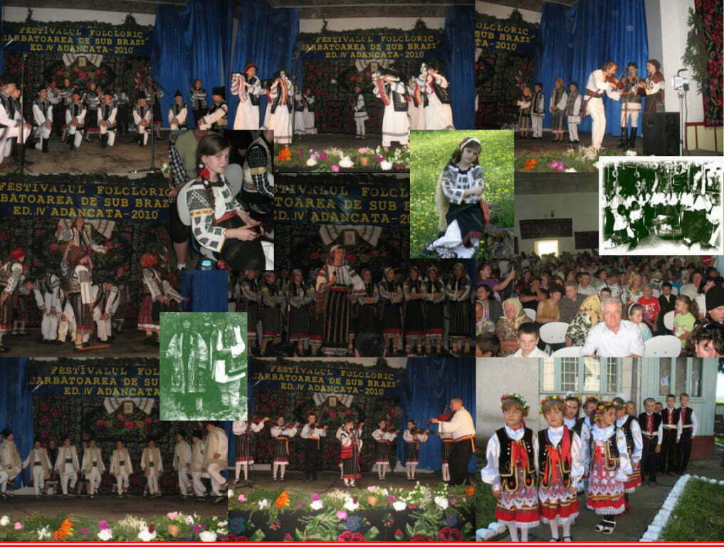 Festival folcloric, la Adîncata