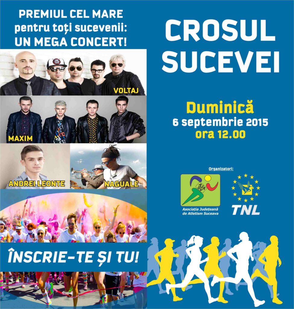 Crosul Sucevei”, cel mai lung traseu, 3.000 de metri