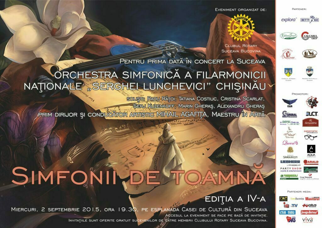 Filarmonica din Chişinău, concert la Suceava
