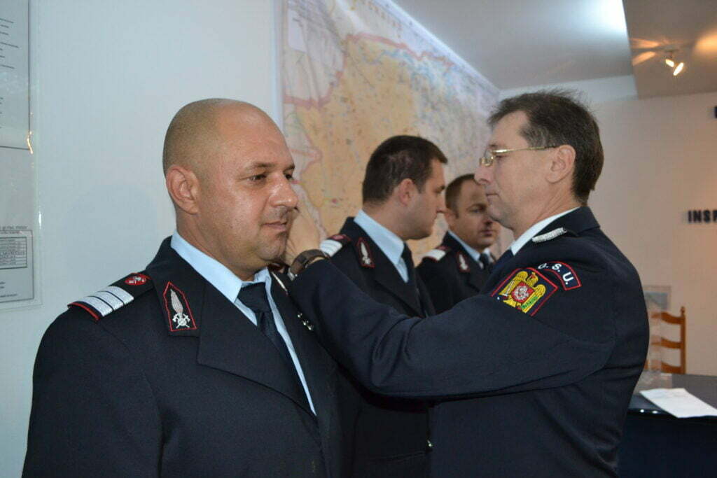 Avansări în grad, de Ziua Pompierilor