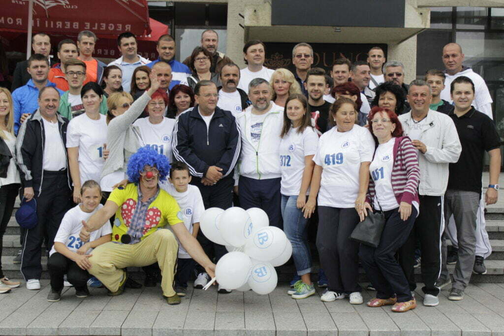 Senatorul Flutur, la crosul organizat de deputatul Balan