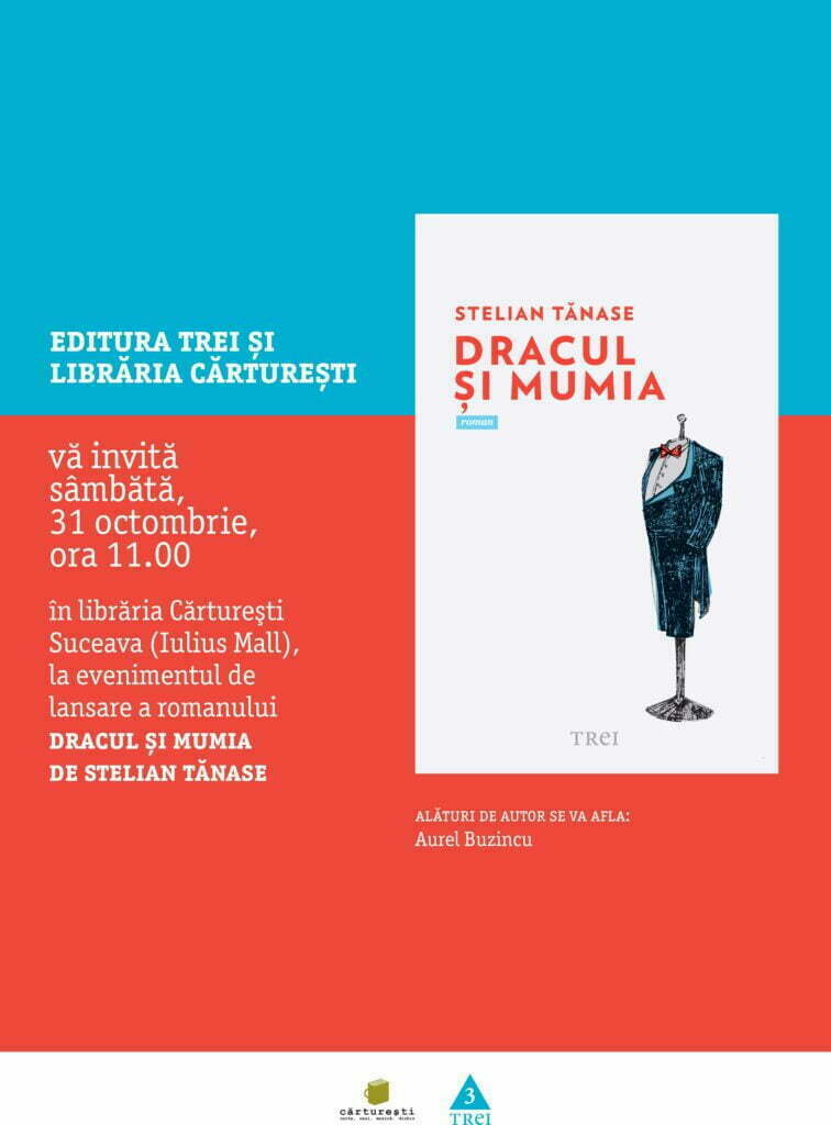 Stelian Tănase, lansare de carte la Suceava