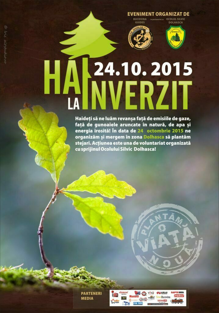 „Hai la înverzit!” pe 24 octombrie