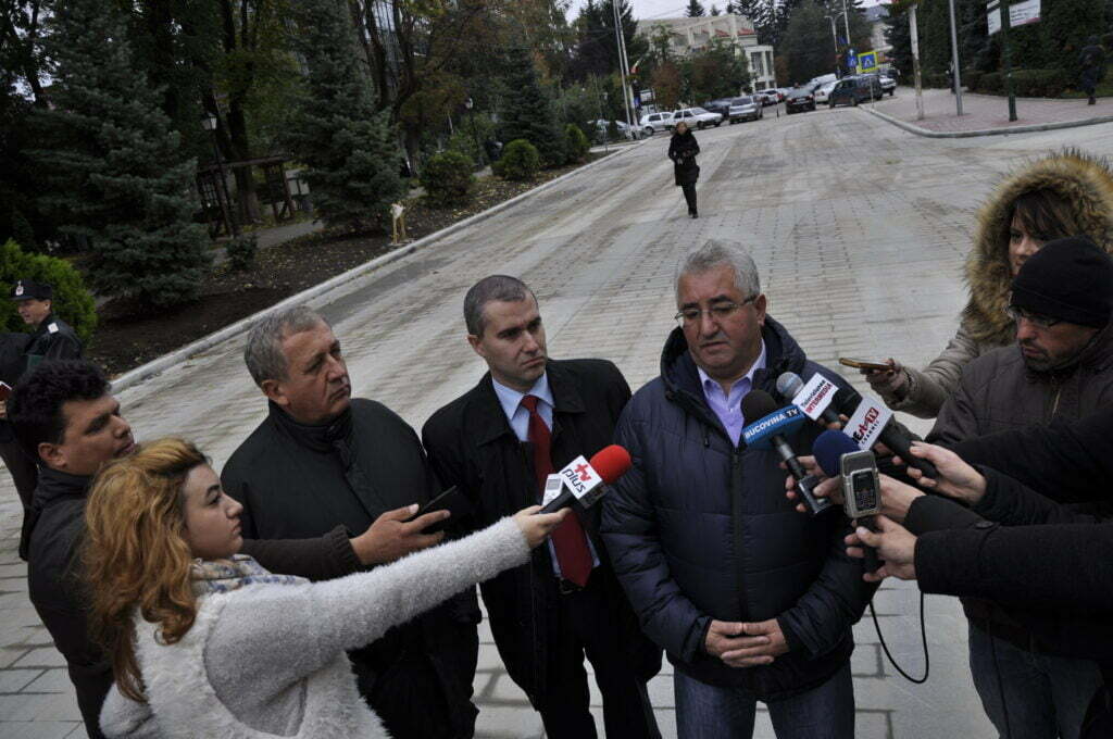 Lucrările de la Palatul Administrativ, încheiate