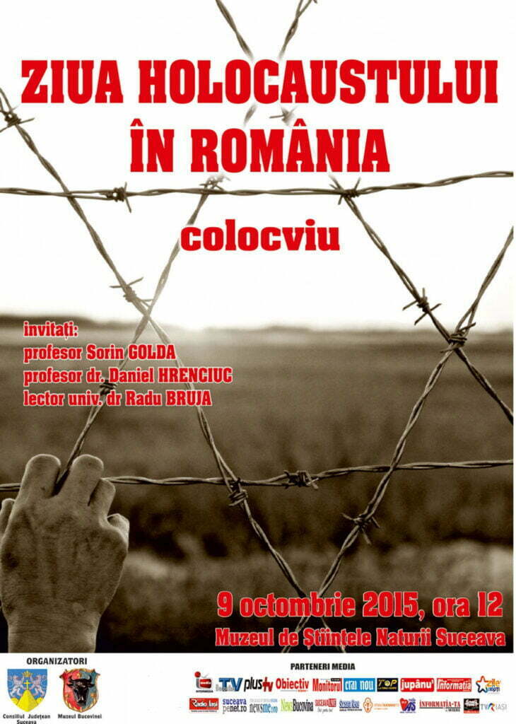 Ziua Holocaustului, la Suceava