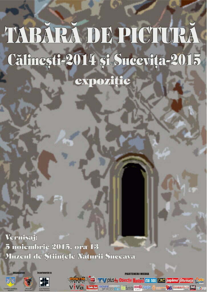 Expoziţia taberelor de pictură Călineşti 2014 şi Suceviţa 2015