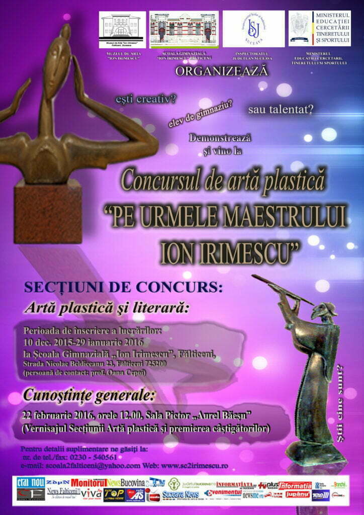 Concurs de artă plastică, la Fălticeni