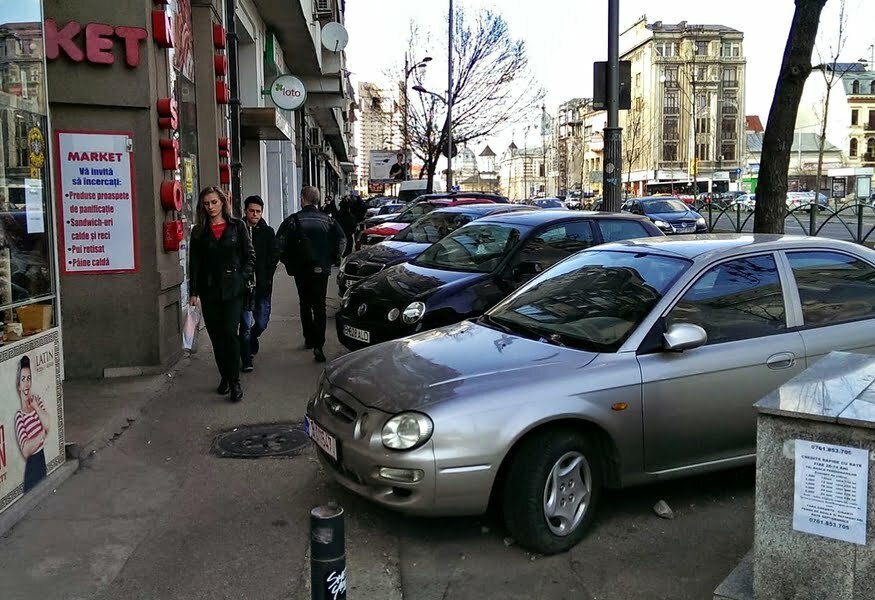Locurile de parcare, veşnica problemă