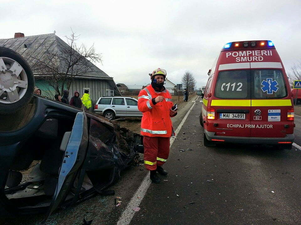 Accident cu şapte răniţi, la Dănila