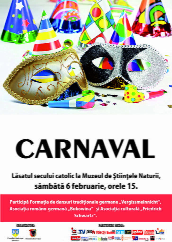 Carnaval la Muzeul de Ştiinţele Naturii