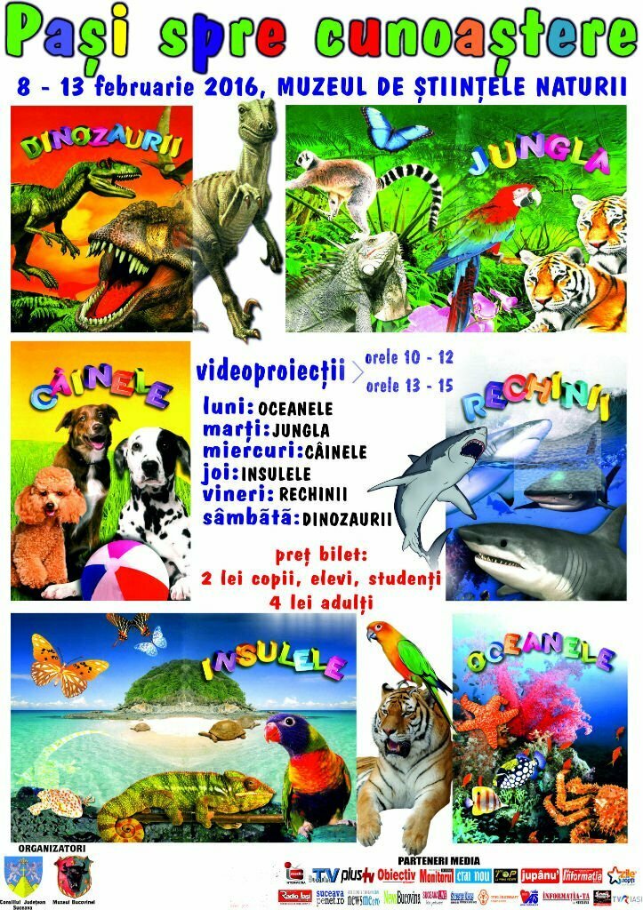 Proiecţii cu rechini, la Muzeul de Ştiinţele Naturii