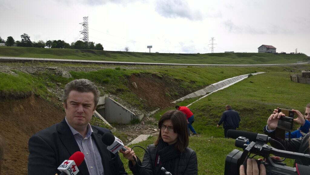 Nechifor, nemulţumit de calitatea lucrărilor la şoseaua de centură