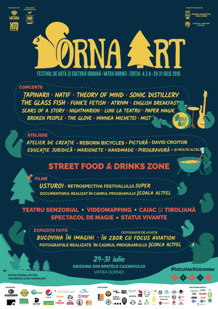 Evenimente culturale, în grădina Cazinoului Vatra Dornei