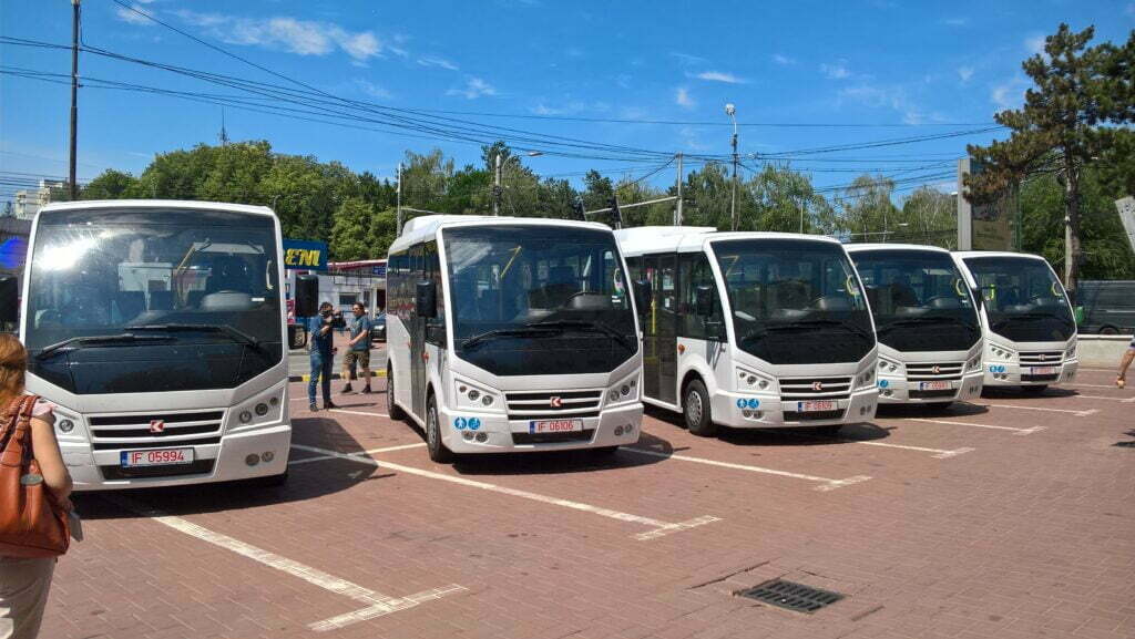 Încă 5 miniautobuze, pe străzile Sucevei